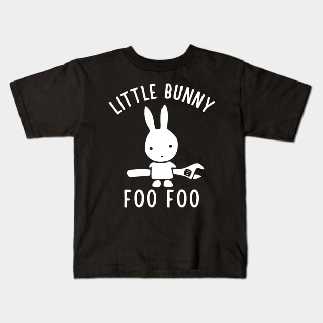 Little Bunny Foo Foo Kids T-Shirt by Oolong